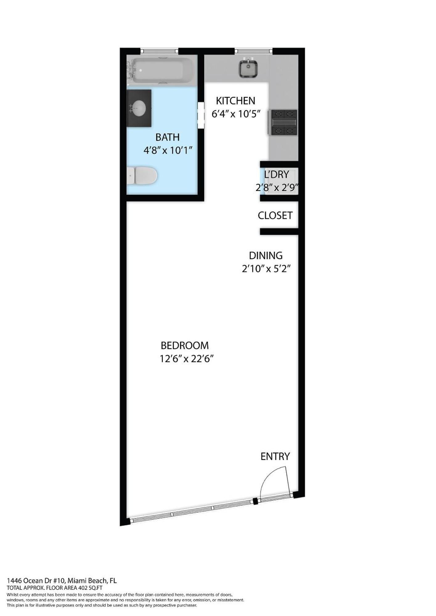 Deco Beachside Apt, W/2 Queen Beds, Washer/Dryer ไมอามีบีช ภายนอก รูปภาพ